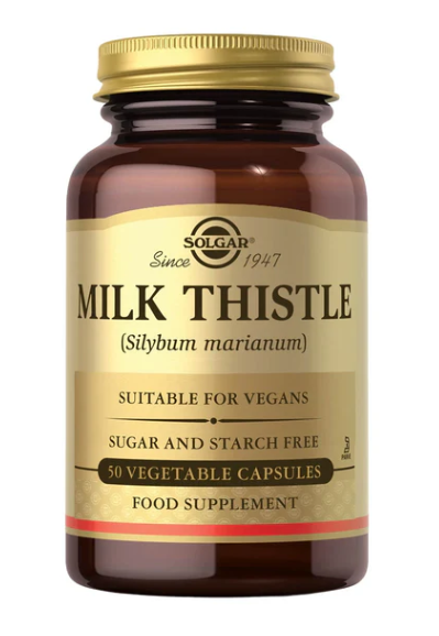 Solgar Milk Thistle  50 Vegetable Capsules